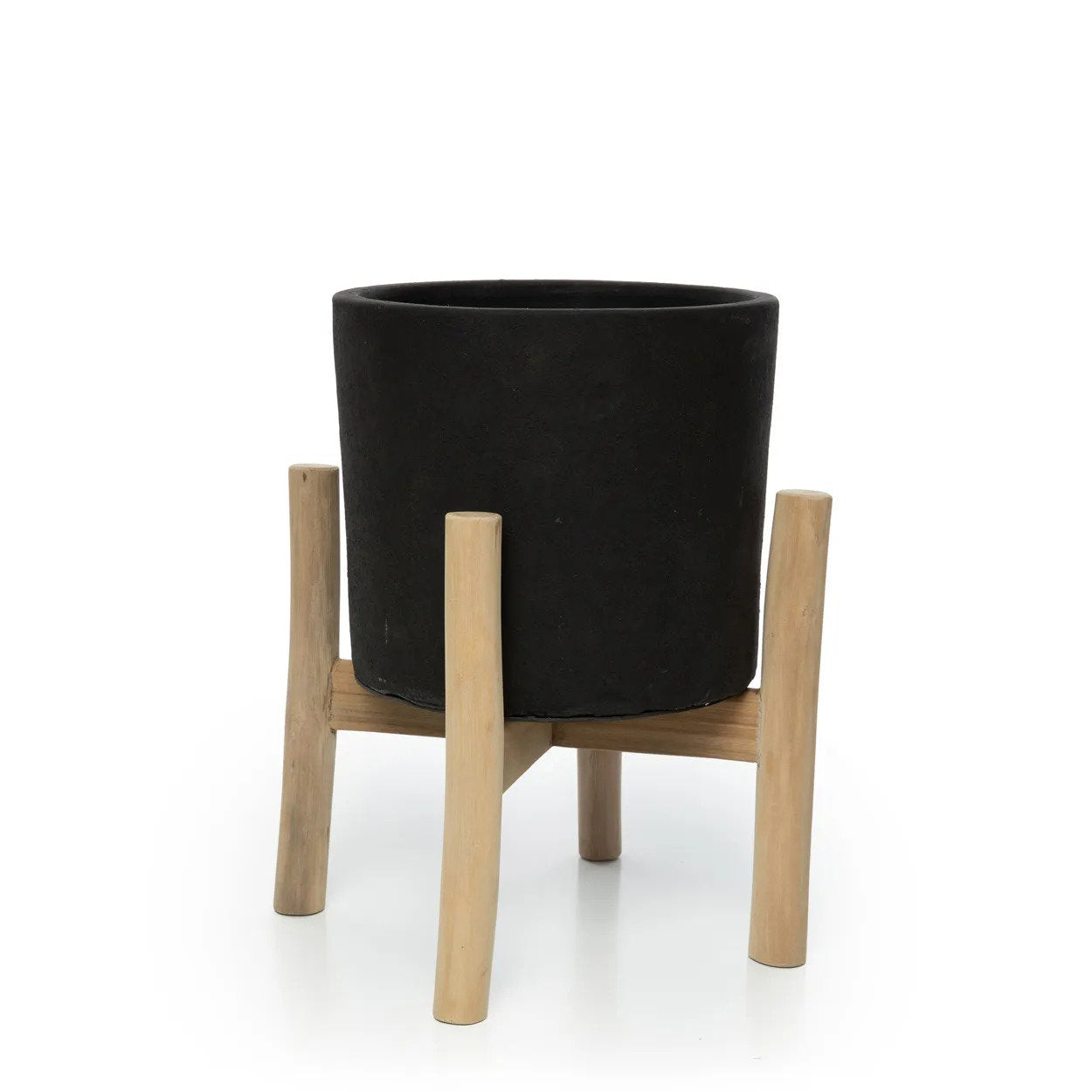 Charcoal Bloempot Ø28